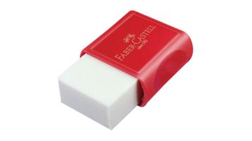 Borracha C/ Capa Tk Faber Vermelha Unid