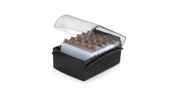 Fichario Acrilico 6x9 Waleu Preto - 10350003