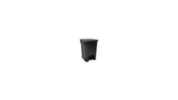 Lixeira 15l Pedal Preto Bralimpia - Cp15pr