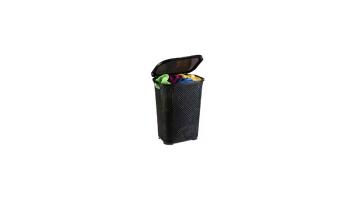 Cesto Rattan Preto Arqplast -25665