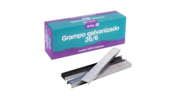 Grampo 26/6 Cx/5000 Onda Cobreados - 4711045