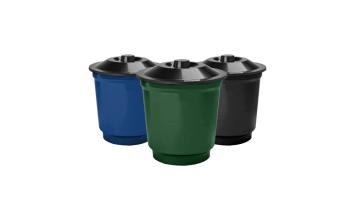 Lixeira 10l Tampa Arqplast - Cf10