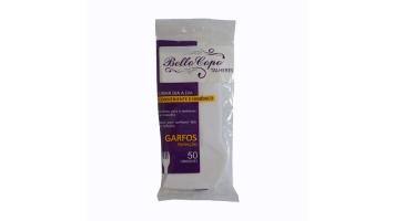 Talher Descart Garfo Refeição Cristal Bellocopo Pct/50
