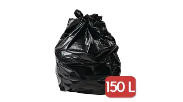 Saco Lixo 150l 100 Unid Preto 0,08 Nekplast