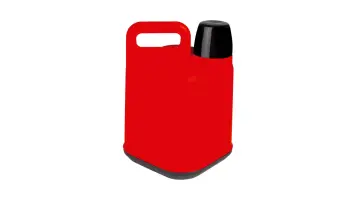 Garrafao Termico Mor Simples 5,0l Vermelho