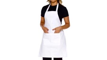 Avental Oxford Branco Só Uniformes