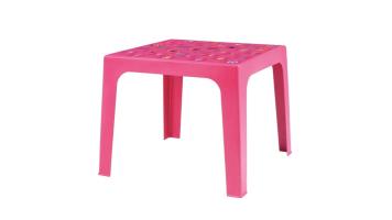 Mesa Plastica Infantil Mor Estamp Rosa - 15151601