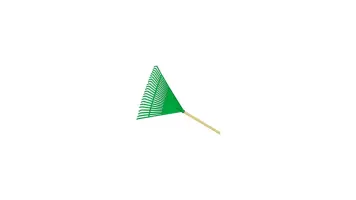 Rastelo Plast Para Jardim Duplas 850 - Com Cabo