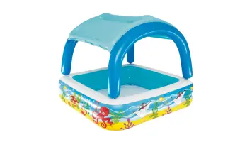 Piscina Inflavel Mor 330lt Coberta Amigos Do Mar - 1614