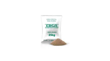 Areia Para Filtro Saco 25kgs Erga Media