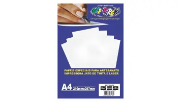 Papel Esp Novo Antilope Branco 180g Offpaper Cx/50