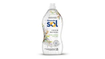 Amaciante Conc 1,5l Girando Sol Coco E Baunilha Branco