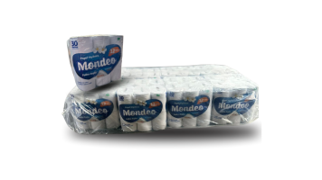 Papel Higienico Fl Dupla 30mt Mondeo  Fardo 4 Pcts/12 = 48