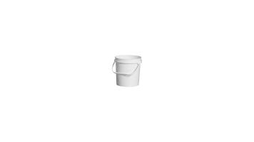 Balde C/ Tampa 16l Plasnew Gubi Branco -3016