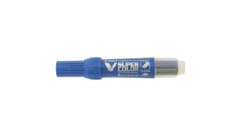 Marcador Perman Recarreg Pilot Super Color Azul
