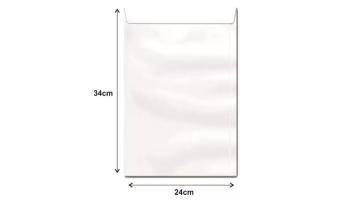 Envelope Saco 240x340 Branco Filimail Cx/250