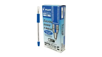 Caneta Pilot Bps Super Grip Fina 0.7 Azul Cx/12