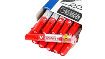 Marcador Quadro Branco Pilot Recarreg Boardmaster  Vermelho Cx/12