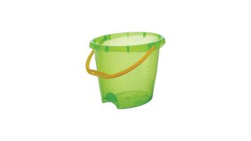 Balde Oval Transp 18l Colorido Plasnew Gubi - 7018