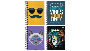 Caderno Univ Cd 01x01 96f Jandaia - 8136-55