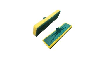 Rodo Espuma Verde/amarela Plast Limpa Azulejo Gigante Sanches - 1579