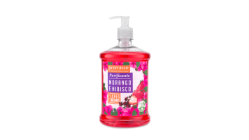 Sabonete Liquido 450ml Premisse Morango E Hibisco C/val