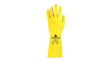 Luva Multiuso Amarela P 6/7 - Delta Plus (par) - Ve200ja06