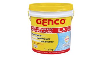 Cloro Piscina 2,5 Kg Multipla Ação 3/1 Genco