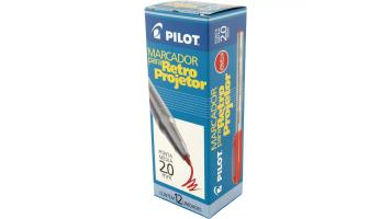 Caneta Retrop 2.0 Vermelha Pilot Cx C/12