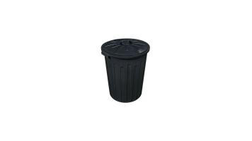 Lixeira 65l Tampa Arqplast Preto - Cf65pt