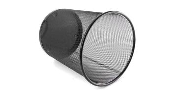 Lixeira Escritório Mor Telada Aço Preta