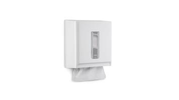 Dispenser Papel Toalha Interfolha Branco Nobre C/ Visor Street - 48401